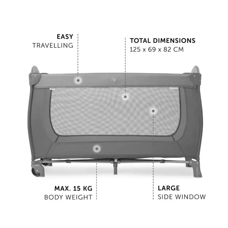 Hauck Sleep N Play Go Plus Matkasänky - Image 2