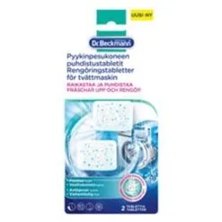 Dr.Beckmann Dr. Beckmann 40 G Pyykinpesukoneen Puhdistustabletit