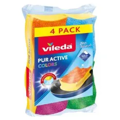 Vileda PurActive Colors 4 Kpl Hankaussieni