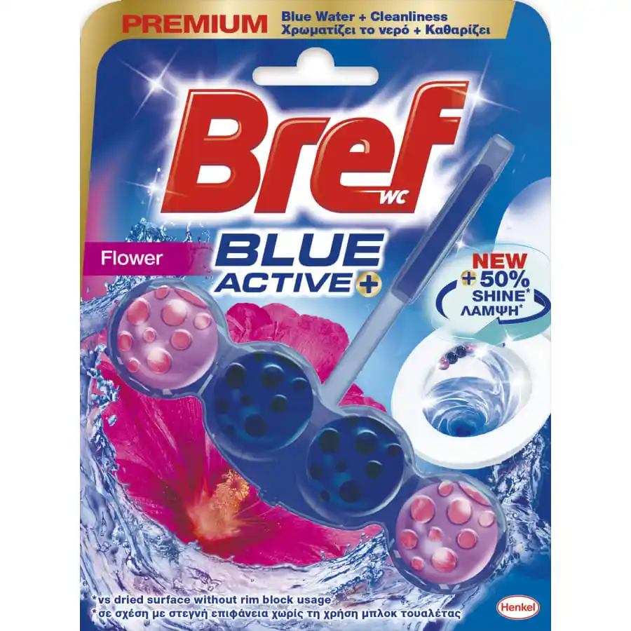 Bref Blue Active Flower 50 G Wc-raikastin