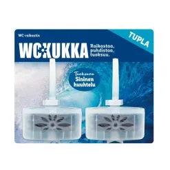 WC Kukka Sininen Huuhtelu 2x40 G Tuplapakkaus Wc-raikastin