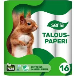 Serla Valkoinen 16 Rl Talouspaperi