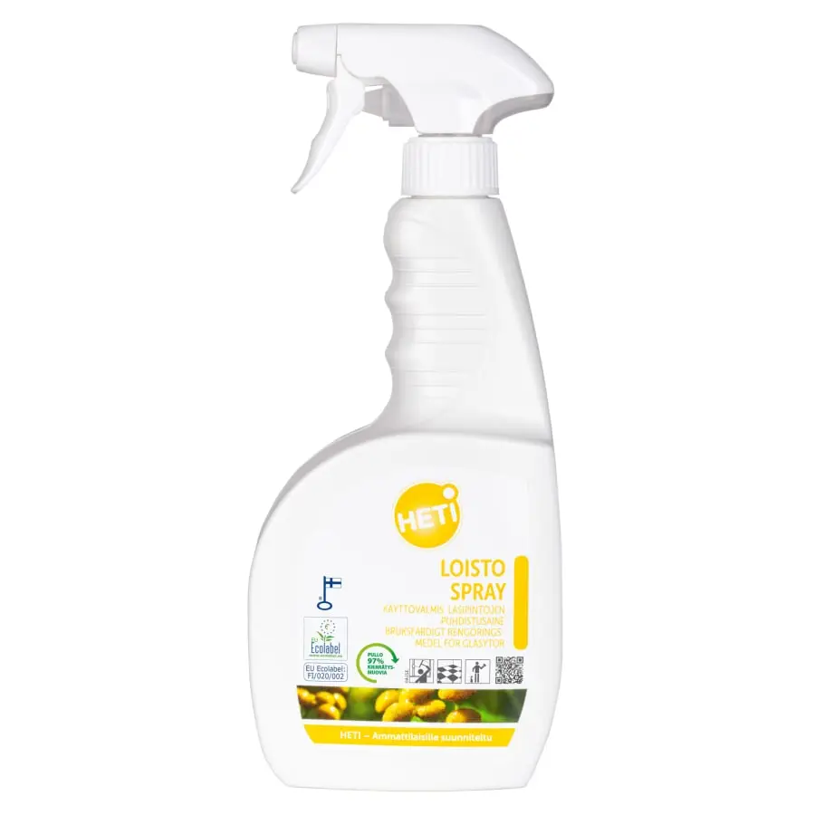 Heti Loisto 750 Ml Spray Lasipintojen Puhdistusaine