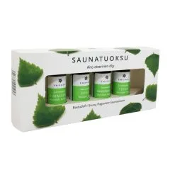 Emendo 4 Kpl Saunatuoksu + Puuteline