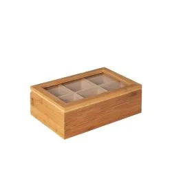 Amanda B Bamboo 24x16x8cm Puu Rasia