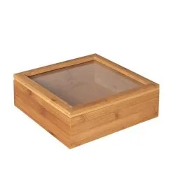 Amanda B Bamboo 24x24x8cm Bambu Rasia