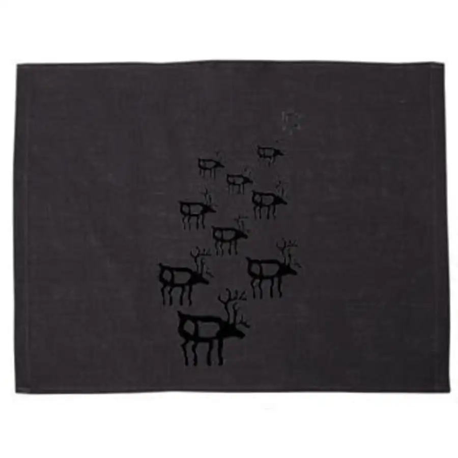 Pikkupuoti Porot&Aurinko Harmaa Pefletti/pyyhe