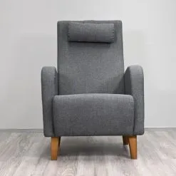 Tenstar Ben Tummanharmaa Nojatuoli