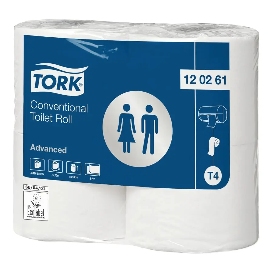Tork 120261 Advanced 24 Rll Wc-paperi