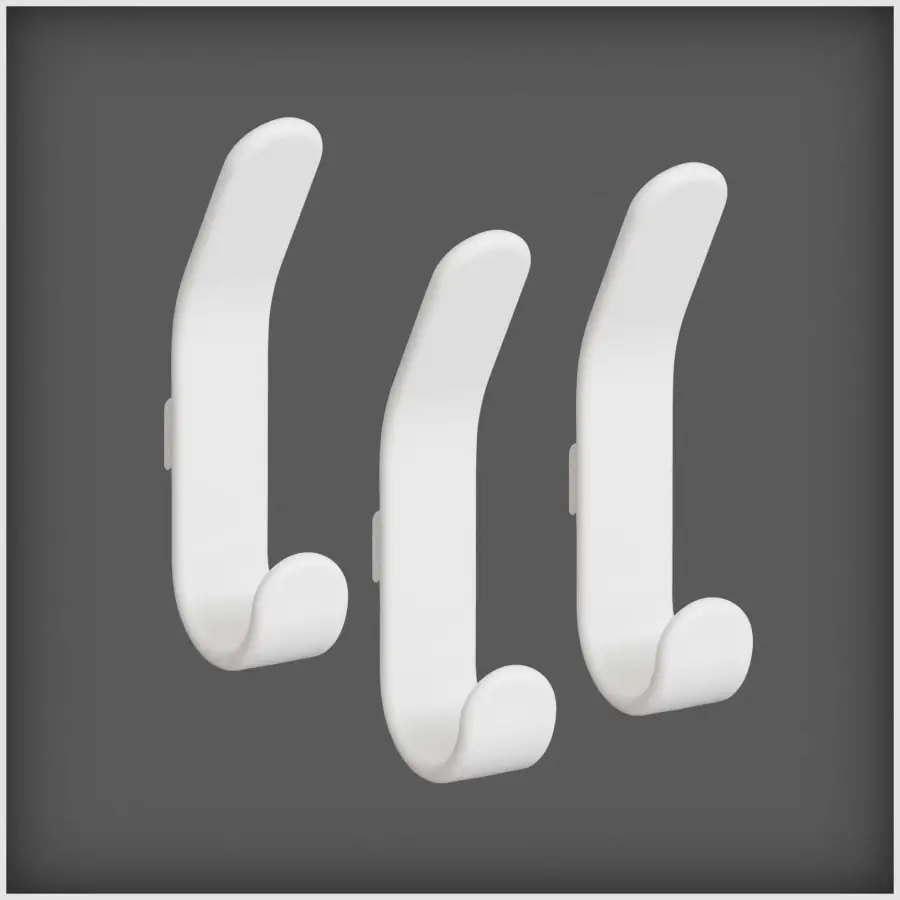 Elfa Valkoinen Tuplakoukku