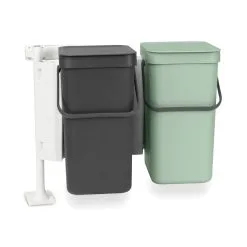 Brabantia Sort&Go Built-In-Bin 2X12L Roska-astia