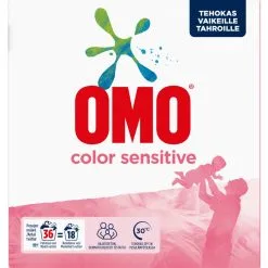 Omo Sensitive Color 1,26 Kg Pyykinpesujauhe
