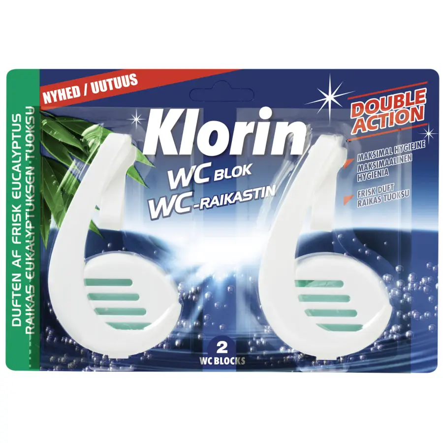 Klorin 2x40 G Wc-raikastin