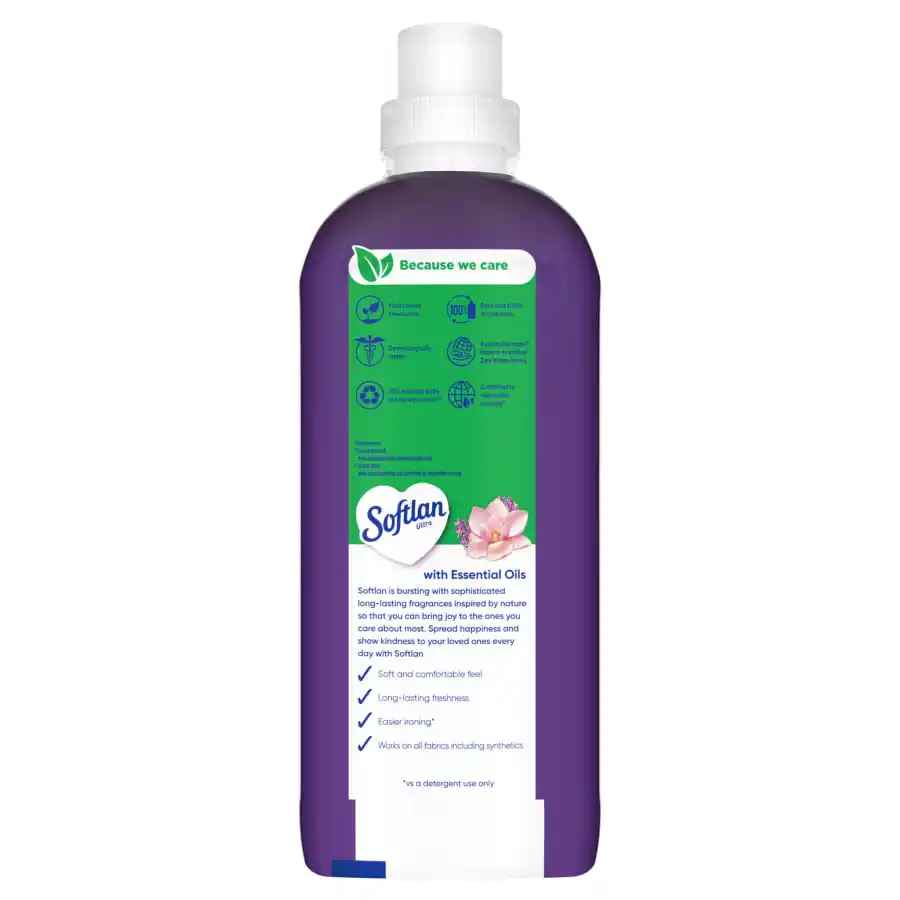 Softlan Perfumed Freshness Magnolia & Lavender 650 Ml Huuhteluaine - Image 2
