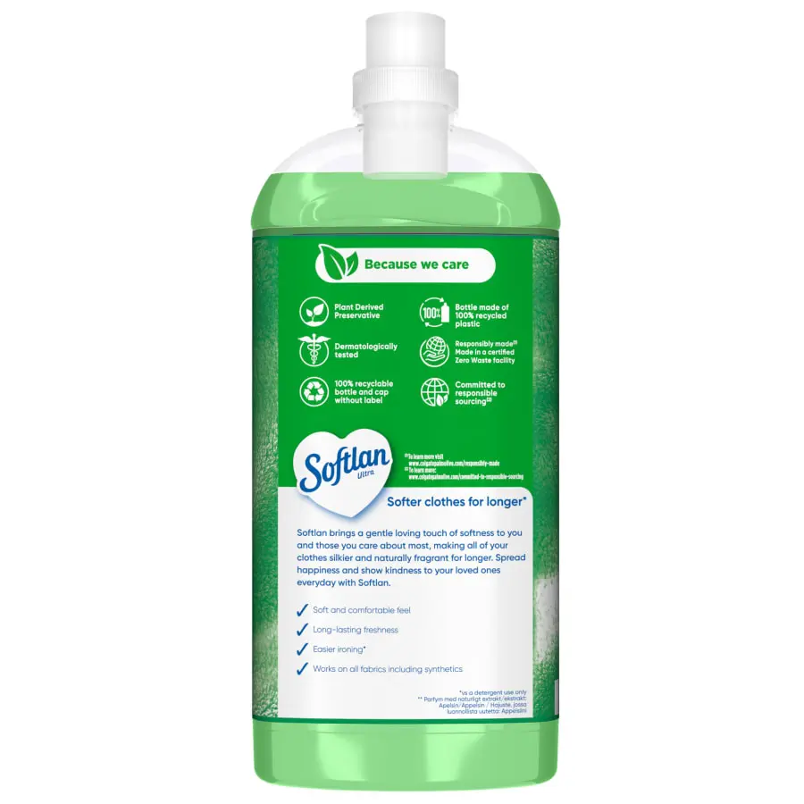 Softlan Ultra Apple & Pear Blossom 1,3 L Huuhteluaine - Image 2