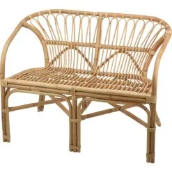 H&S 105x63x79cm Rottinkipenkki